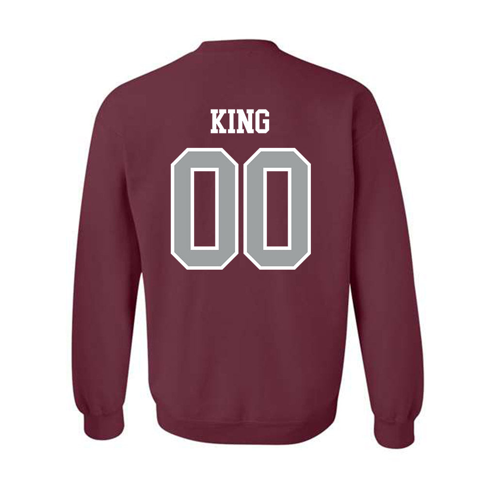 Texas A&M - NCAA Baseball : Cayden King - Sports Shersey Crewneck Sweatshirt-1