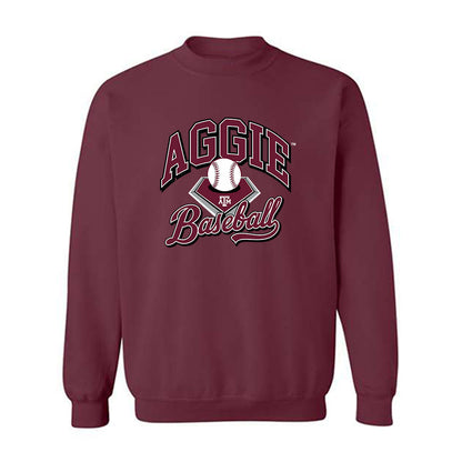 Texas A&M - NCAA Baseball : Chandler Hart - Sports Shersey Crewneck Sweatshirt-0
