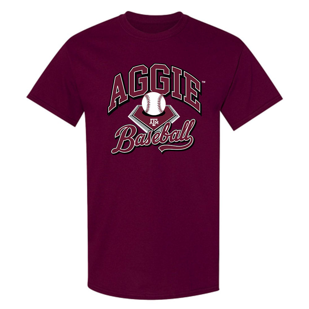 Texas A&M - NCAA Baseball : Trent Vilade - Sports Shersey T-Shirt-0