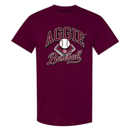 Texas A&M - NCAA Baseball : Trent Vilade - Sports Shersey T-Shirt-0