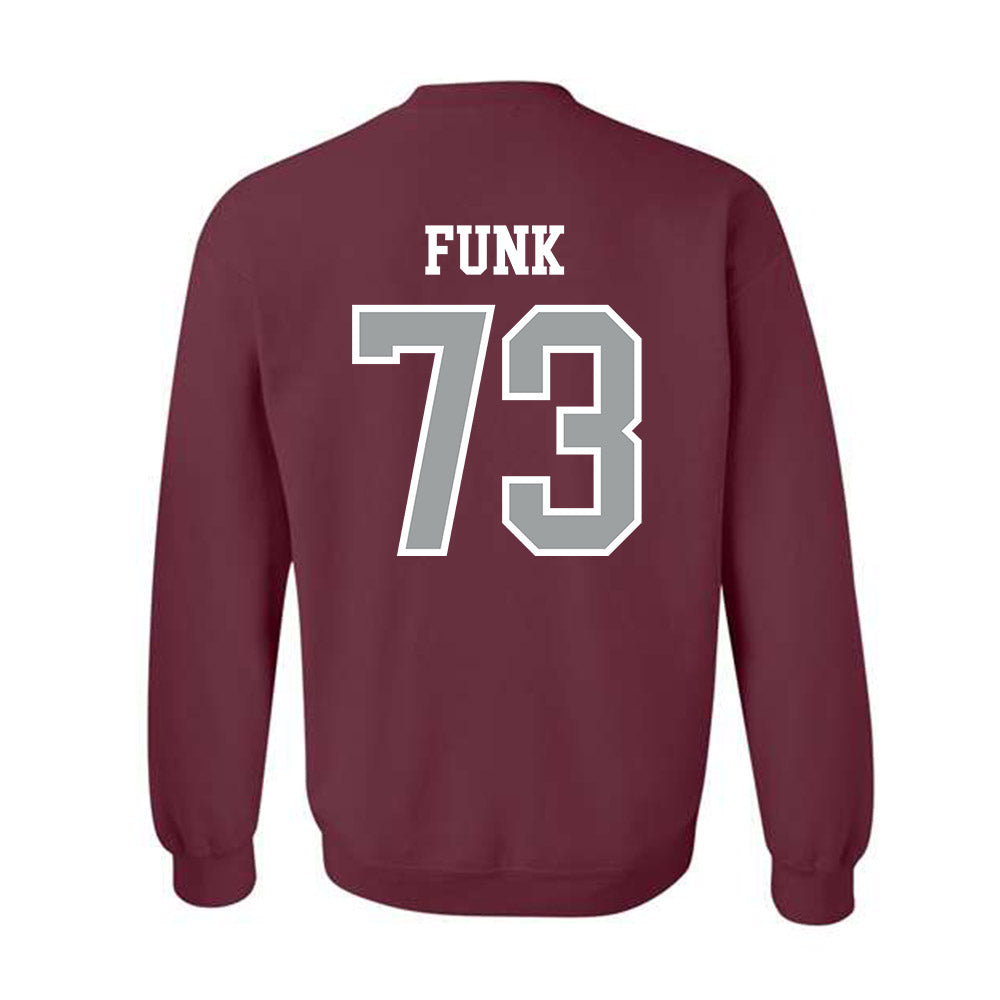 Texas A&M - NCAA Football : Ashton Funk - Sports Shersey Crewneck Sweatshirt-1