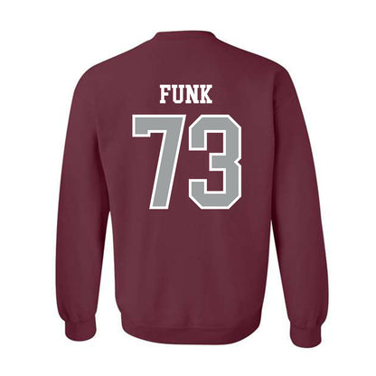 Texas A&M - NCAA Football : Ashton Funk - Sports Shersey Crewneck Sweatshirt-1