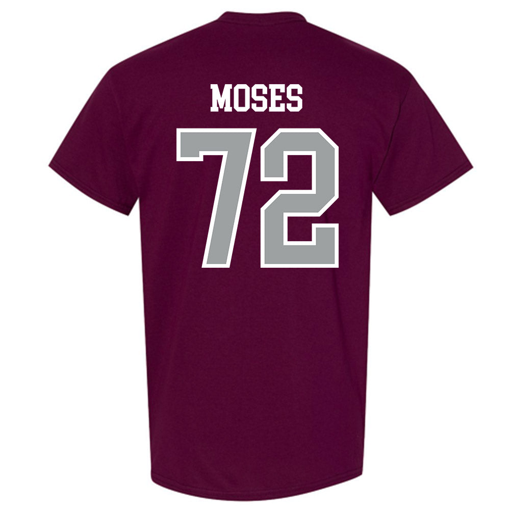 Texas A&M - NCAA Football : Joshua Moses - Sports Shersey T-Shirt-1