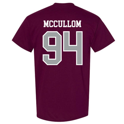 Texas A&M - NCAA Football : Angelo McCullom - Sports Shersey T-Shirt-1
