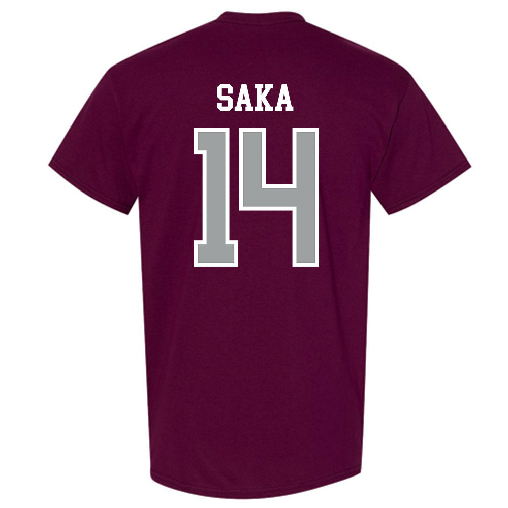 Texas A&M - NCAA Football : Anto Saka - Sports Shersey T-Shirt-1