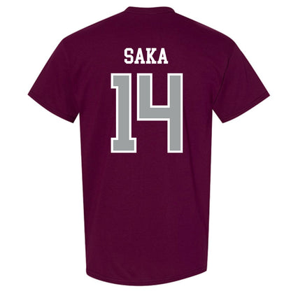 Texas A&M - NCAA Football : Anto Saka - Sports Shersey T-Shirt-1