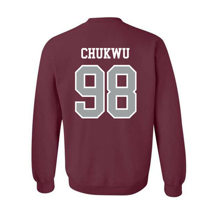Texas A&M - NCAA Football : Jesse Chukwu - Sports Shersey Crewneck Sweatshirt-1