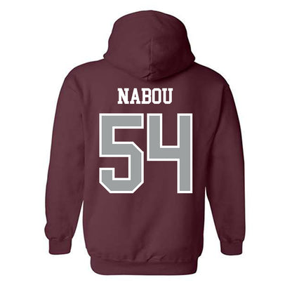 Texas A&M - NCAA Football : Mark Nabou - Sports Shersey Hooded Sweatshirt-1