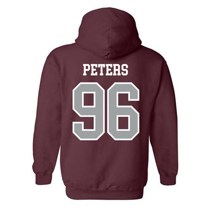 Texas A&M - NCAA Football : Waylon Peters - Sports Shersey Hooded Sweatshirt-1