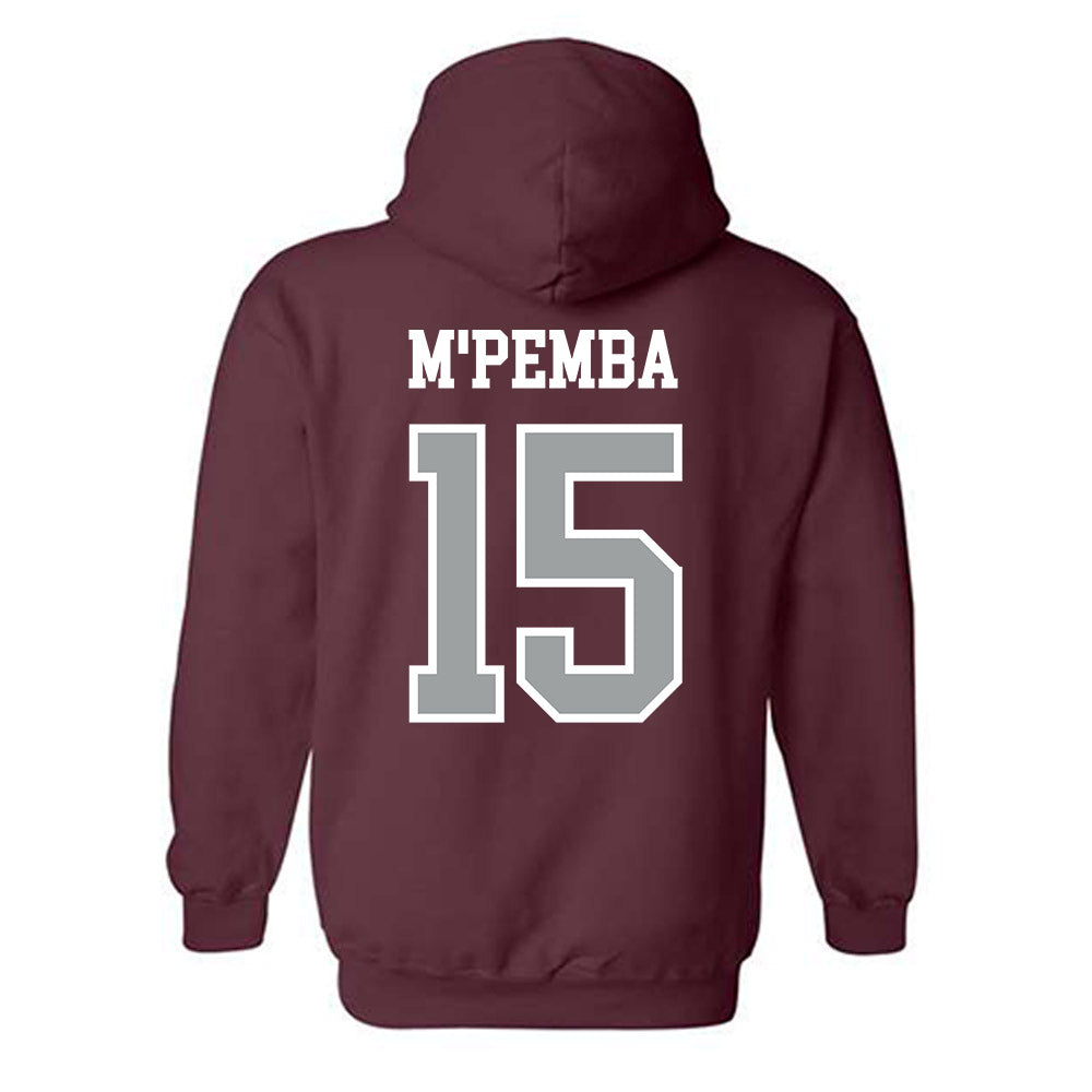 Texas A&M - NCAA Football : Sam M'Pemba - Sports Shersey Hooded Sweatshirt-1