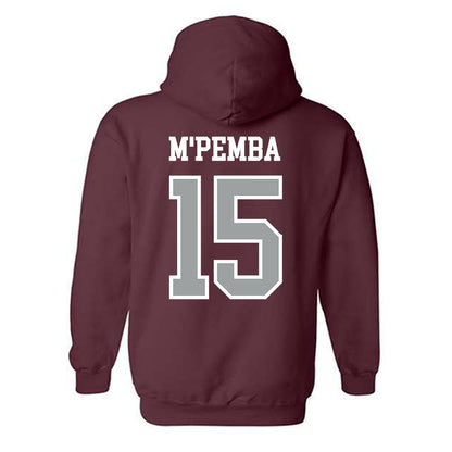 Texas A&M - NCAA Football : Sam M'Pemba - Sports Shersey Hooded Sweatshirt-1