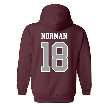 Texas A&M - NCAA Football : TK Norman - Sports Shersey Hooded Sweatshirt-1