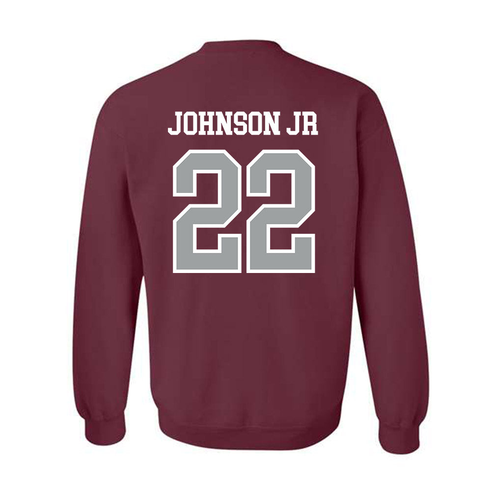 Texas A&M - NCAA Football : Rashad "Tom Tom" Johnson Jr - Sports Shersey Crewneck Sweatshirt-1