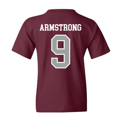 Texas A&M - NCAA Football : Kiotti Armstrong - Sports Shersey Youth T-Shirt-1