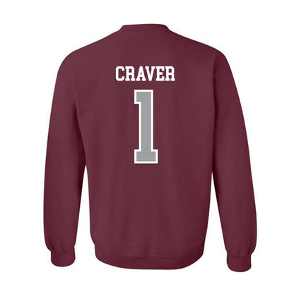 Texas A&M - NCAA Football : Mario Craver - Sports Shersey Crewneck Sweatshirt-1