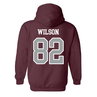 Texas A&M - NCAA Football : Jonah Wilson - Sports Shersey Hooded Sweatshirt-1