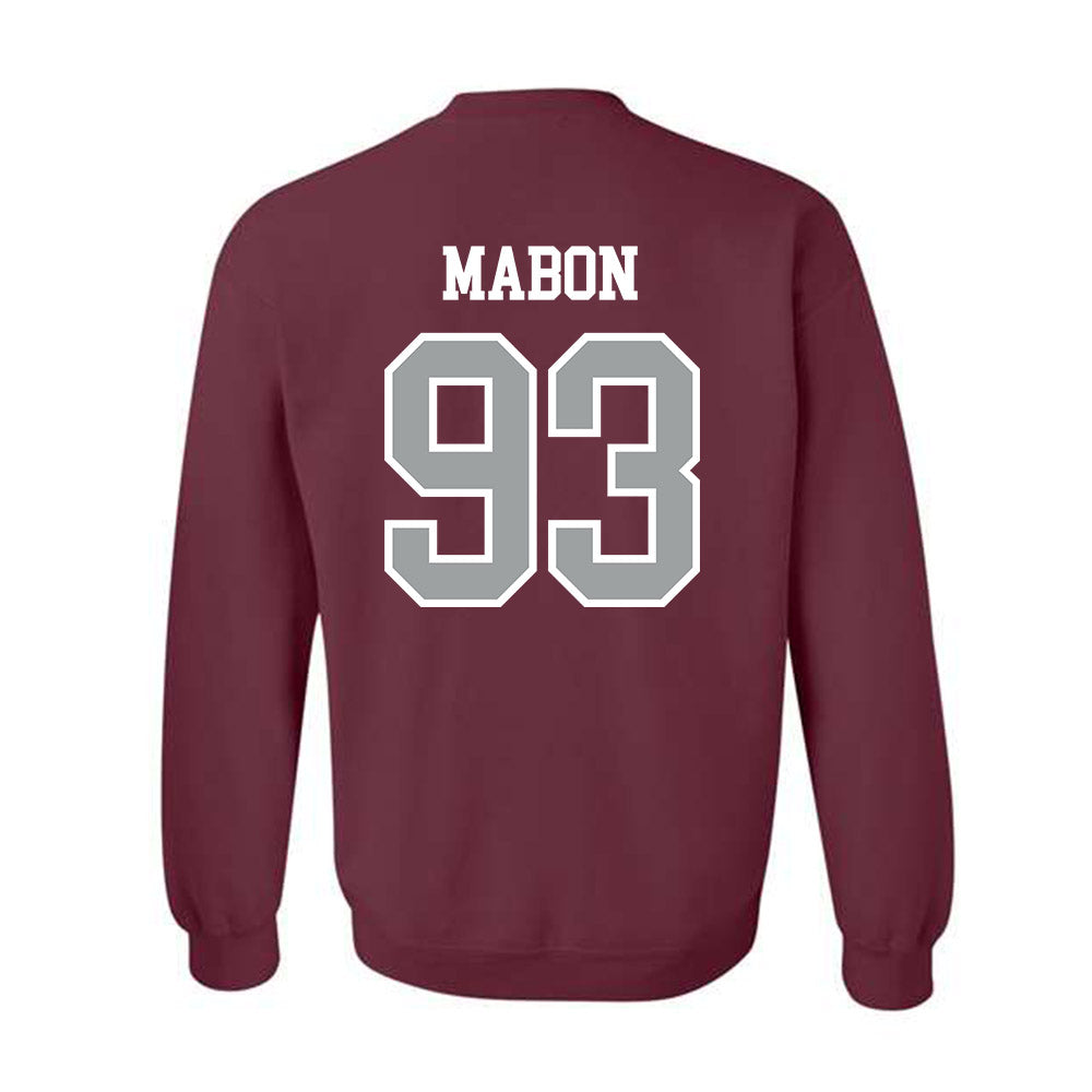 Texas A&M - NCAA Football : Nathan Mabon - Sports Shersey Crewneck Sweatshirt-1