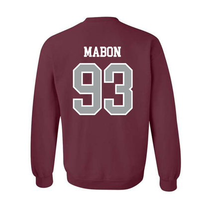 Texas A&M - NCAA Football : Nathan Mabon - Sports Shersey Crewneck Sweatshirt-1