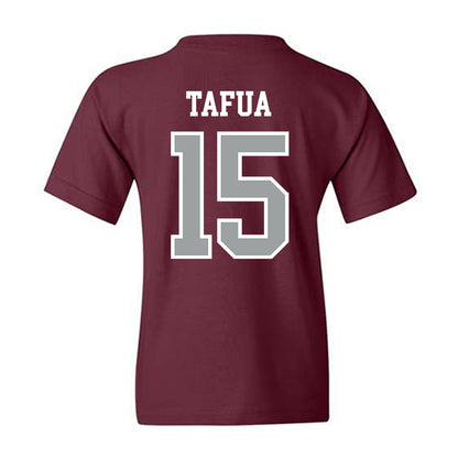Texas A&M - NCAA Football : Caleb Tafua - Sports Shersey Youth T-Shirt-1