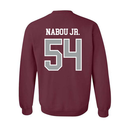 Texas A&M - NCAA Football : Mark Nabou Jr. - Sports Shersey Crewneck Sweatshirt-1