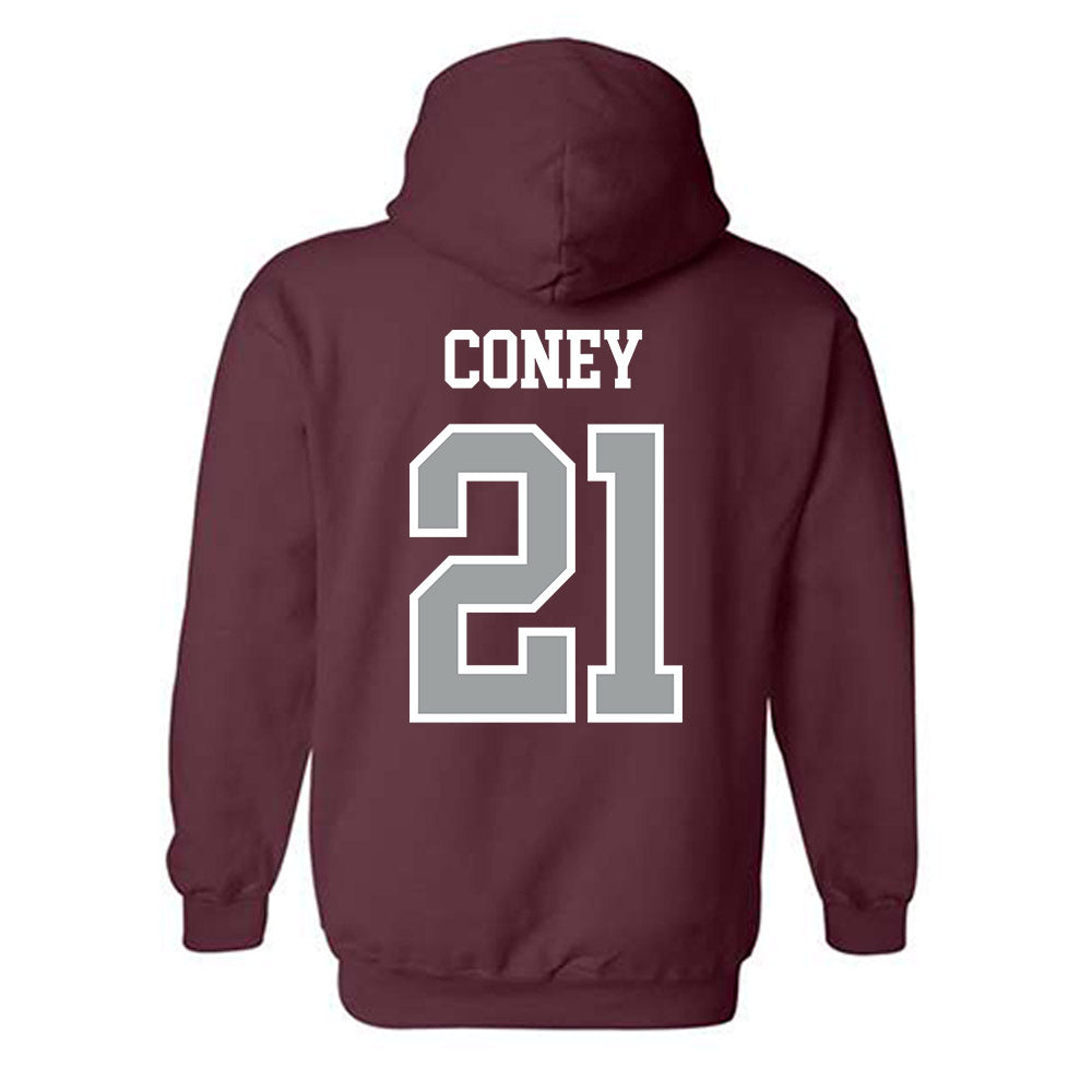 Texas A&M - NCAA Football : Raymir Coney - Sports Shersey Hooded Sweatshirt-1
