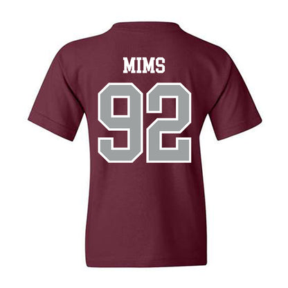 Texas A&M - NCAA Football : CJ Mims - Sports Shersey Youth T-Shirt-1