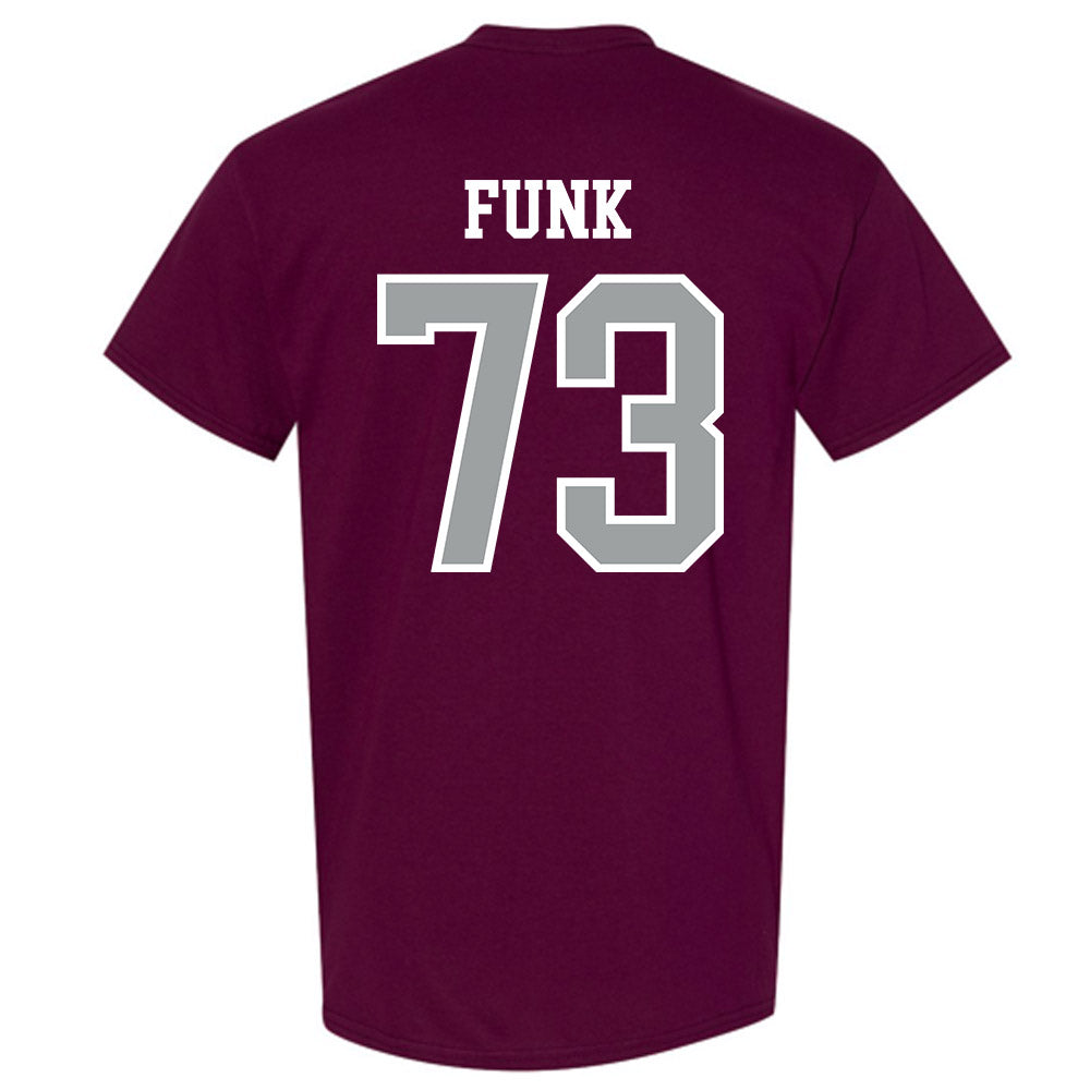 Texas A&M - NCAA Football : Ashton Funk - Sports Shersey T-Shirt-1