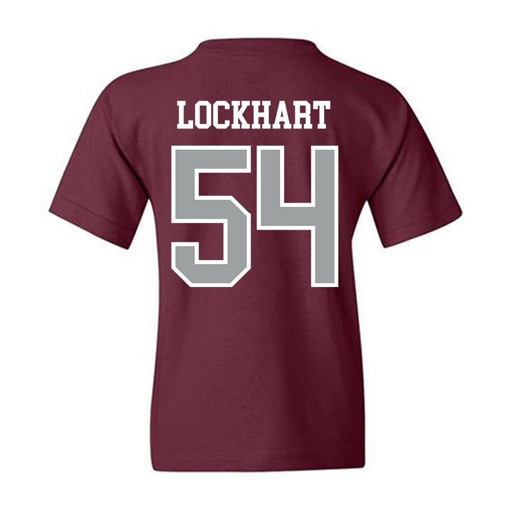 Texas A&M - NCAA Football : Jordan Lockhart - Sports Shersey Youth T-Shirt-1