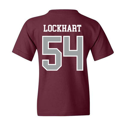 Texas A&M - NCAA Football : Jordan Lockhart - Sports Shersey Youth T-Shirt-1