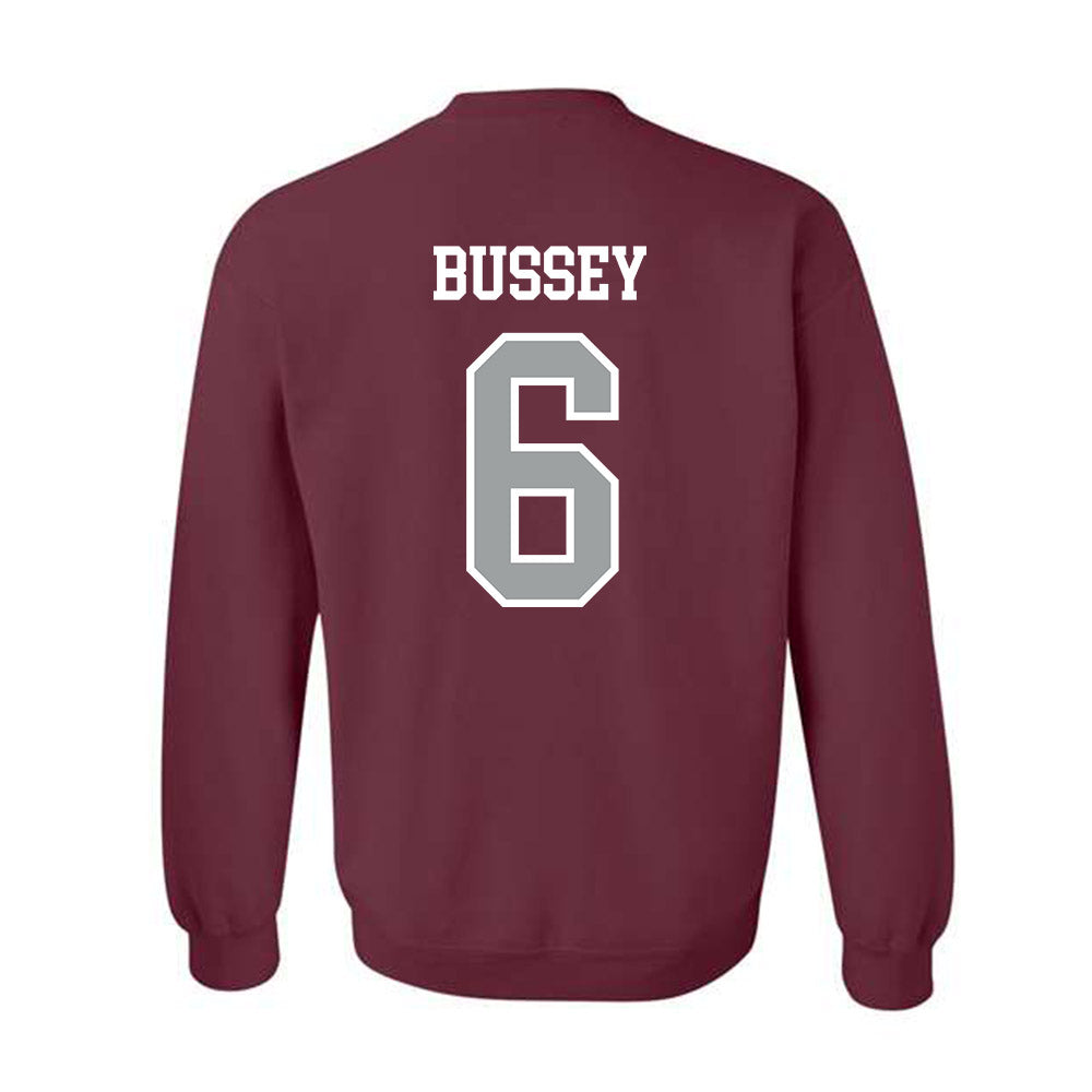 Texas A&M - NCAA Football : Terry Bussey - Sports Shersey Crewneck Sweatshirt-1
