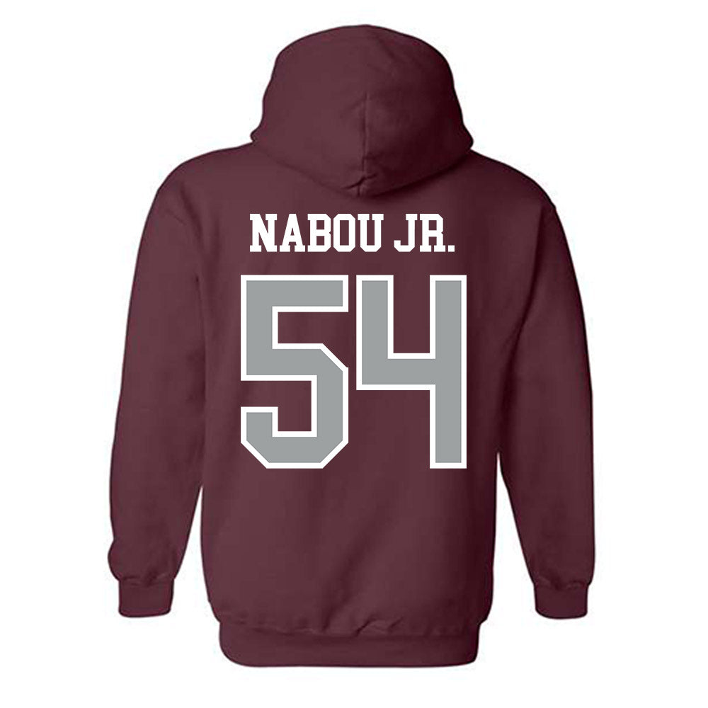 Texas A&M - NCAA Football : Mark Nabou Jr. - Sports Shersey Hooded Sweatshirt-1