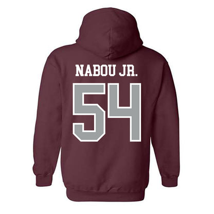 Texas A&M - NCAA Football : Mark Nabou Jr. - Sports Shersey Hooded Sweatshirt-1