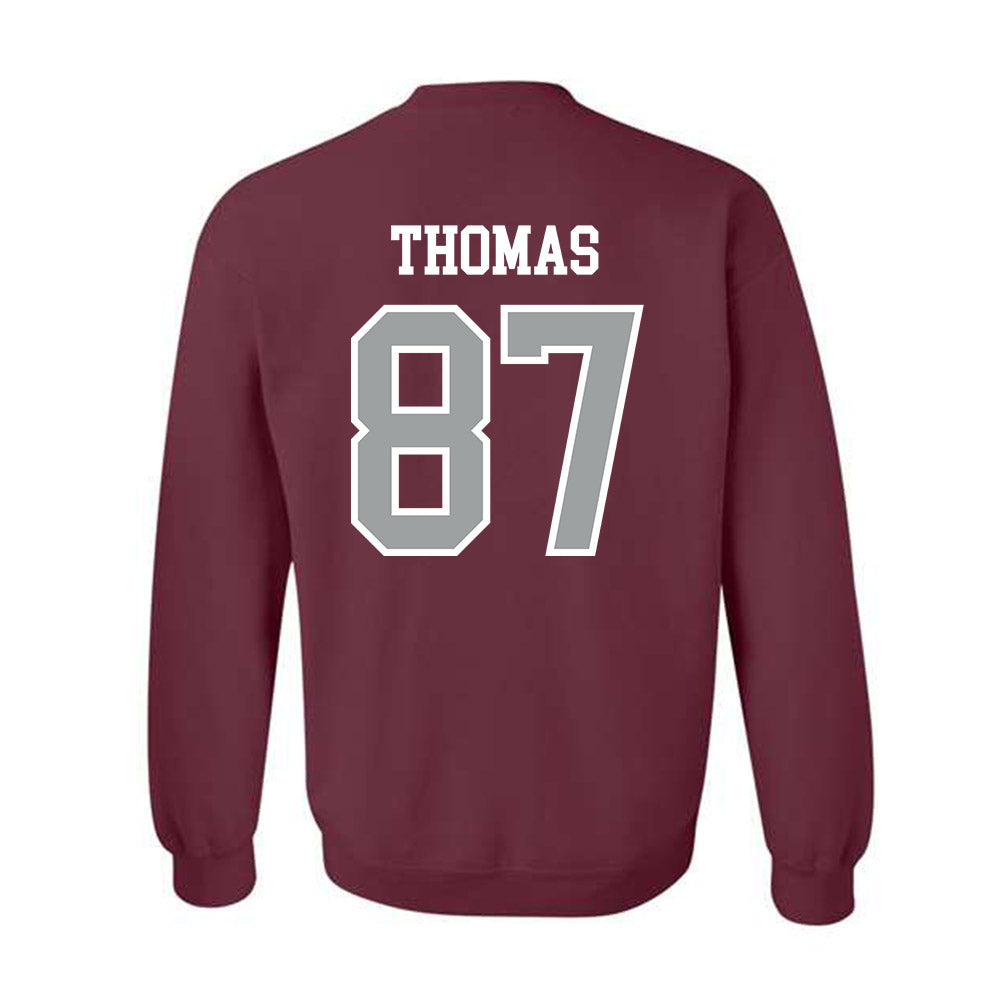 Texas A&M - NCAA Football : Houston Thomas - Sports Shersey Crewneck Sweatshirt-1
