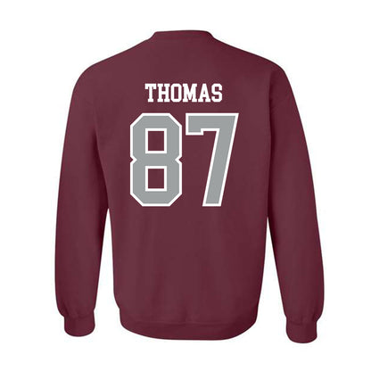 Texas A&M - NCAA Football : Houston Thomas - Sports Shersey Crewneck Sweatshirt-1