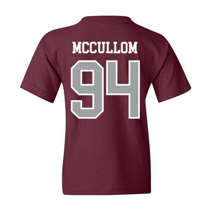 Texas A&M - NCAA Football : Angelo McCullom - Sports Shersey Youth T-Shirt-1