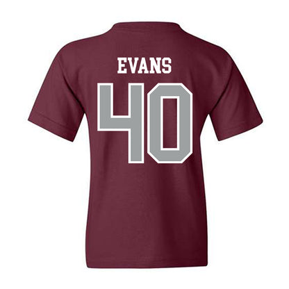 Texas A&M - NCAA Football : Gray Evans - Sports Shersey Youth T-Shirt-1
