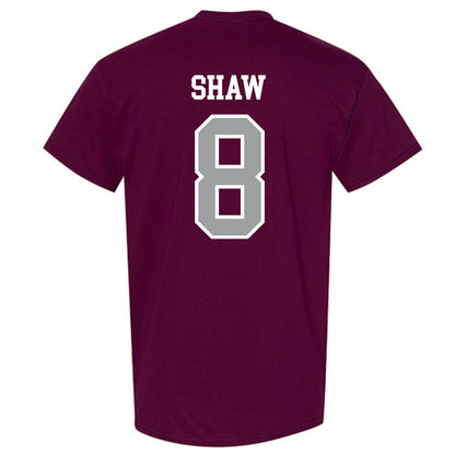Texas A&M - NCAA Football : Jordan Shaw - Sports Shersey T-Shirt-1