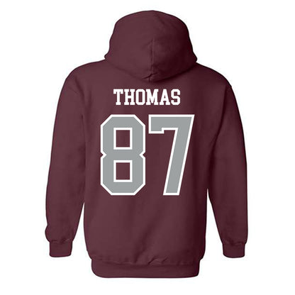 Texas A&M - NCAA Football : Houston Thomas - Sports Shersey Hooded Sweatshirt-1