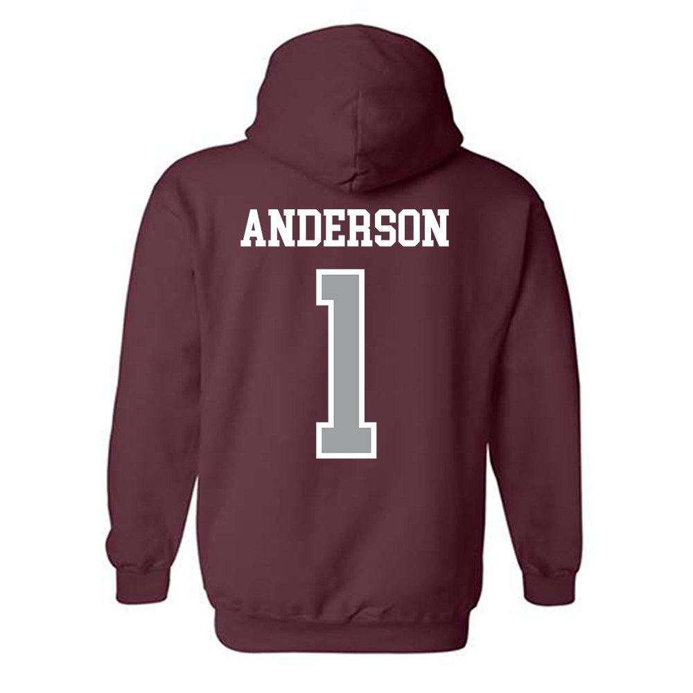 Texas A&M - NCAA Football : Bryce Anderson - Sports Shersey Hooded Sweatshirt-1