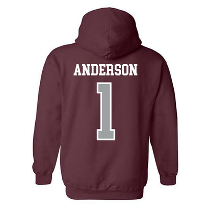 Texas A&M - NCAA Football : Bryce Anderson - Sports Shersey Hooded Sweatshirt-1