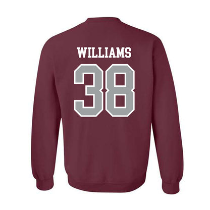 Texas A&M - NCAA Football : Whitaker Williams - Sports Shersey Crewneck Sweatshirt-1