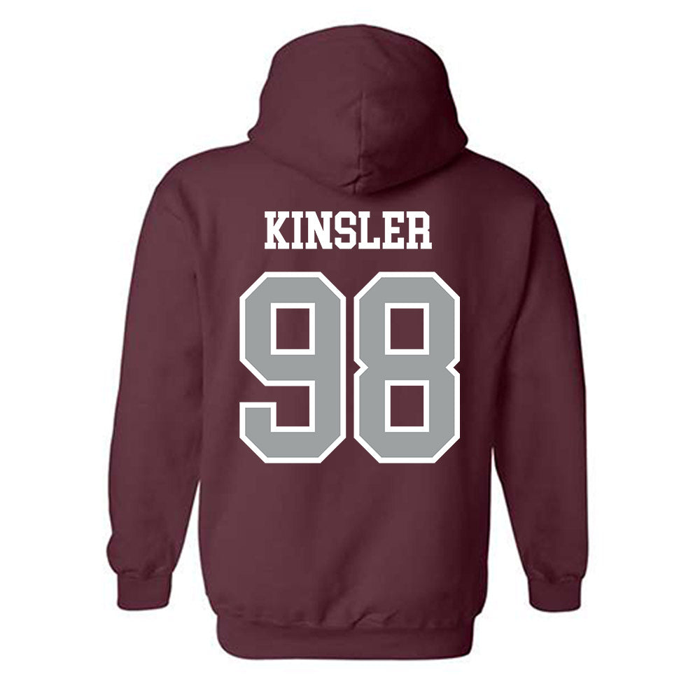 Texas A&M - NCAA Football : Jermaine Kinsler - Sports Shersey Hooded Sweatshirt-1