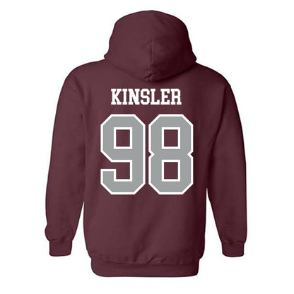 Texas A&M - NCAA Football : Jermaine Kinsler - Sports Shersey Hooded Sweatshirt-1