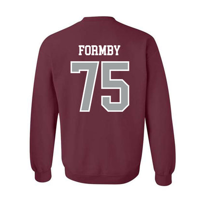 Texas A&M - NCAA Football : Wilkin Formby - Sports Shersey Crewneck Sweatshirt-1