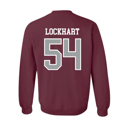 Texas A&M - NCAA Football : Jordan Lockhart - Sports Shersey Crewneck Sweatshirt-1
