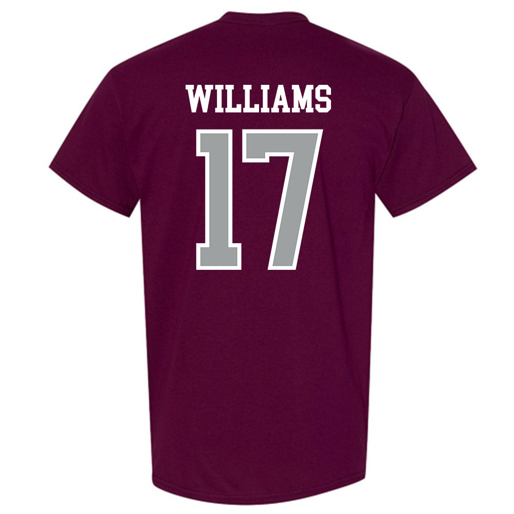Texas A&M - NCAA Football : Madden Williams - Sports Shersey T-Shirt-1