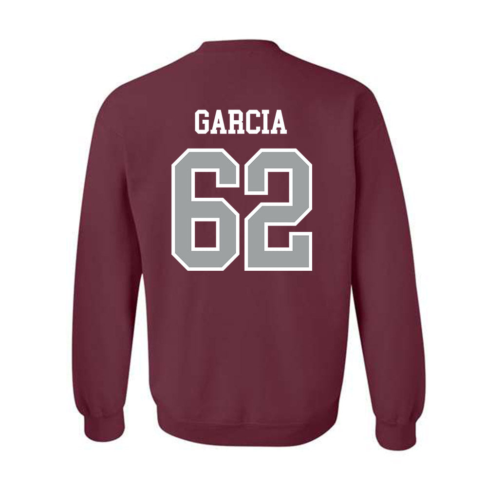 Texas A&M - NCAA Football : Marcus Garcia - Sports Shersey Crewneck Sweatshirt-1