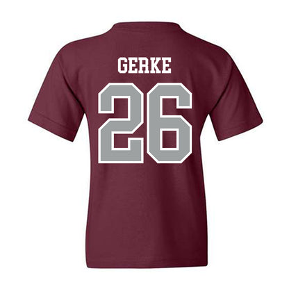 Texas A&M - NCAA Football : Layne Gerke - Sports Shersey Youth T-Shirt-1