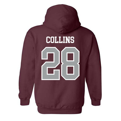 Texas A&M - NCAA Football : Chance Collins - Sports Shersey Hooded Sweatshirt-1