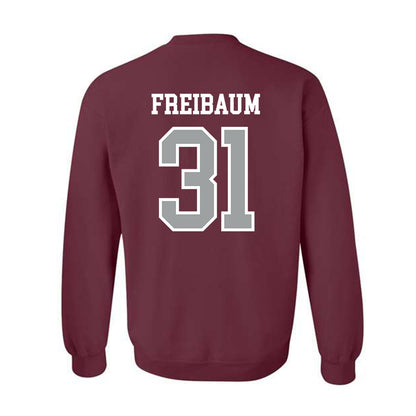 Texas A&M - NCAA Football : Shea Freibaum - Sports Shersey Crewneck Sweatshirt-1